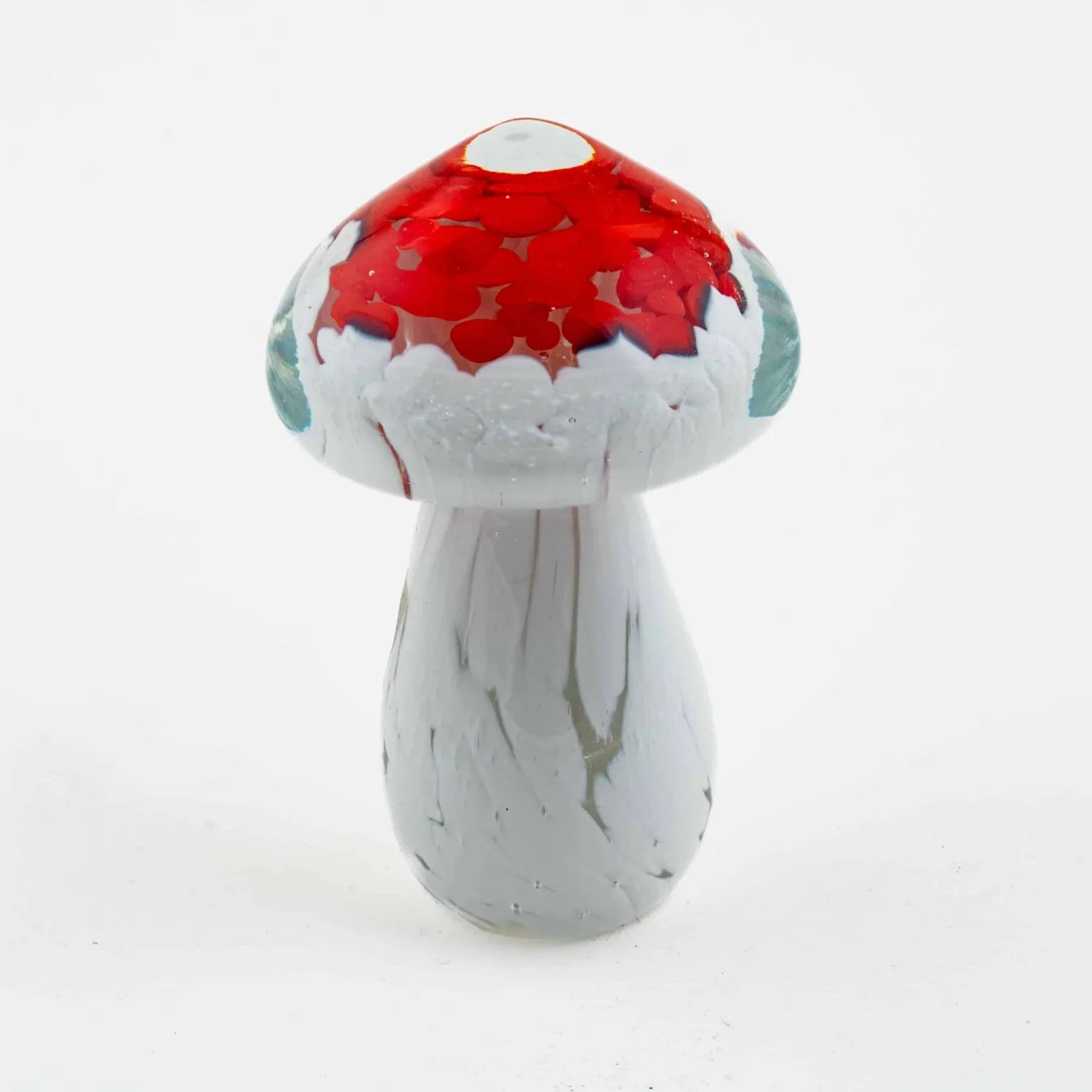 Hand Blown Glass Mushroom - Image 4