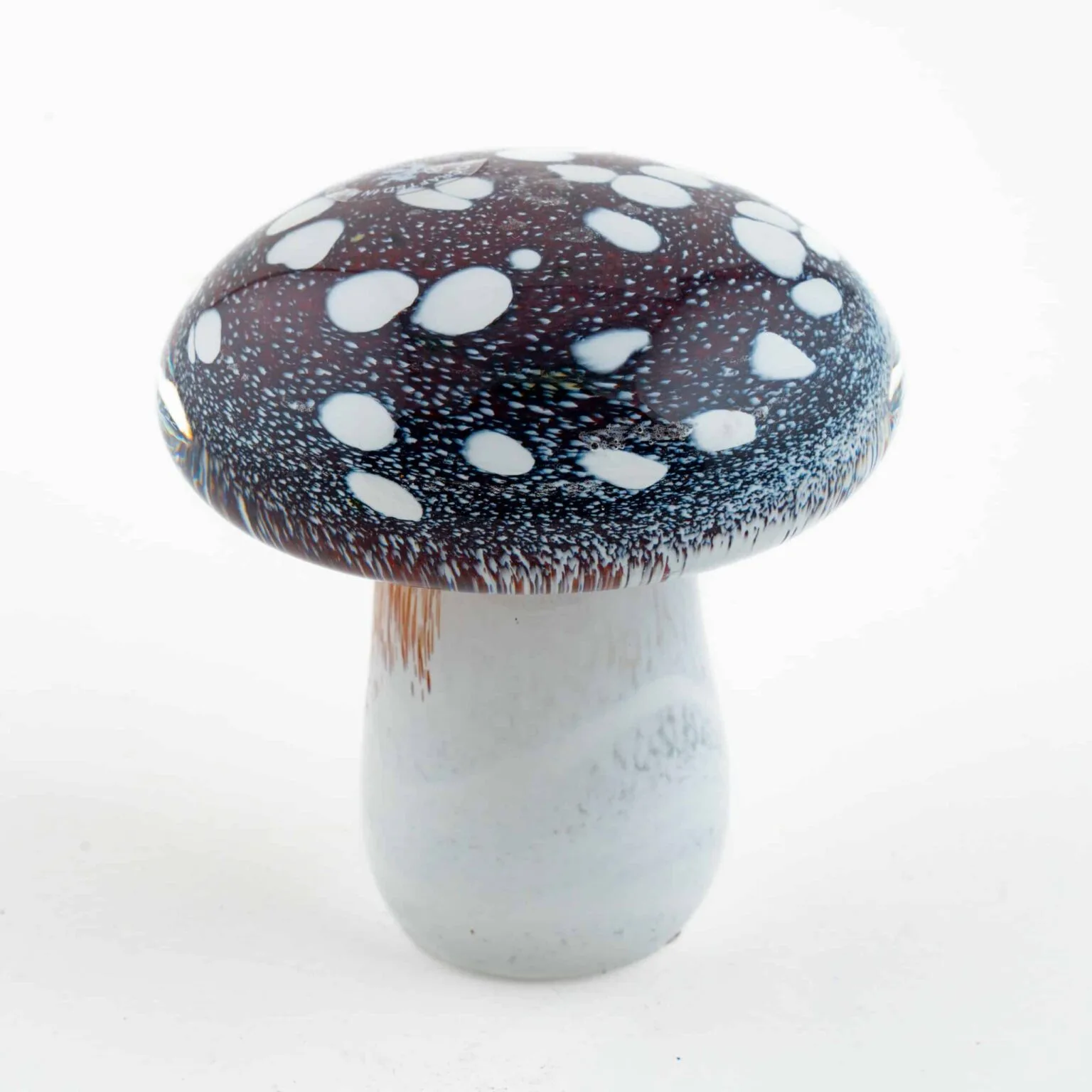 Hand Blown Glass Mushroom - Image 6