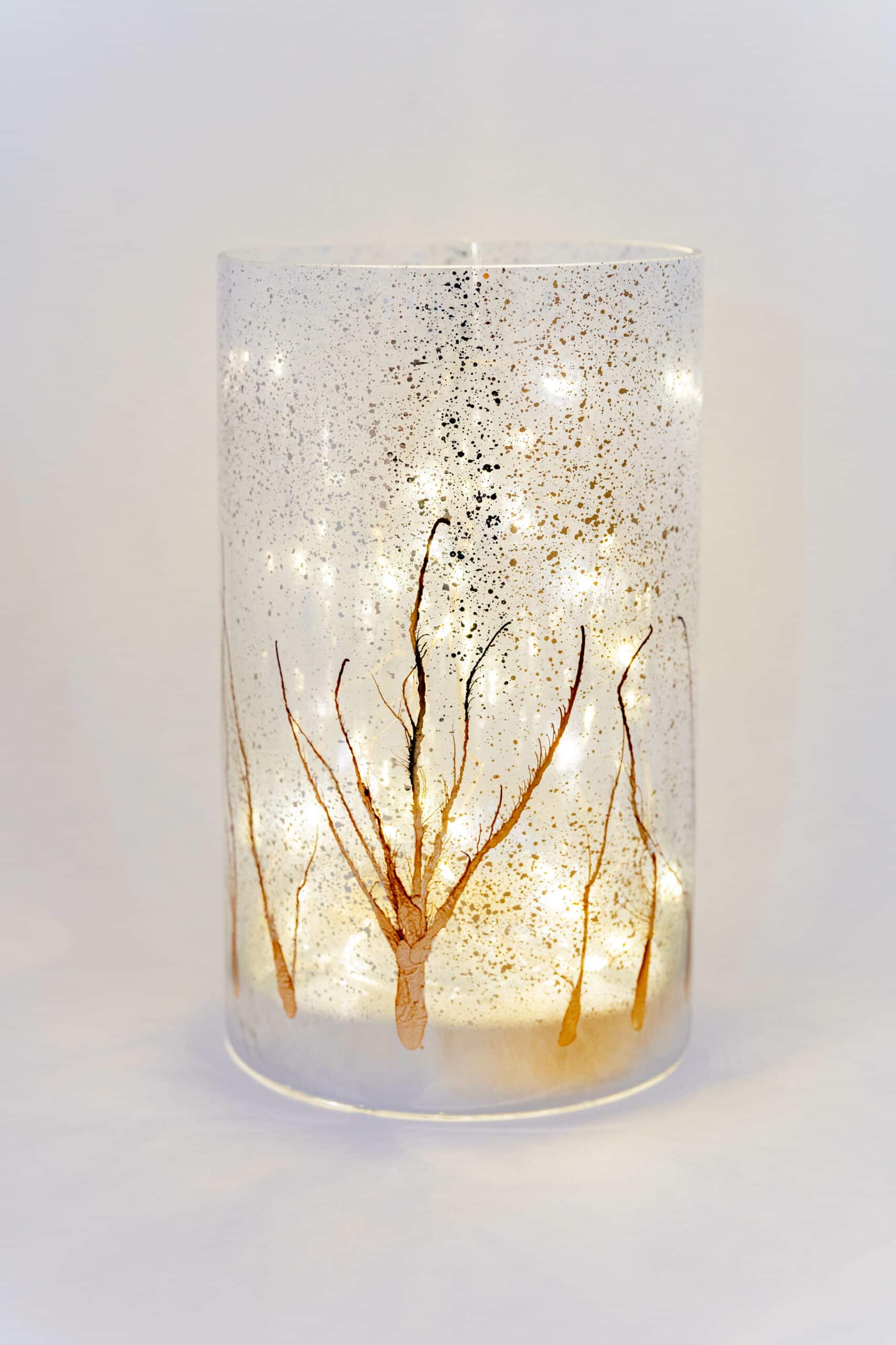 LED White Forest Pot - Image 2