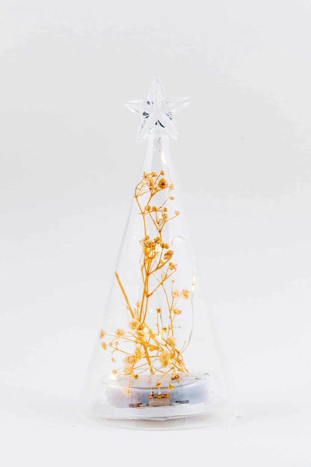 LED Christmas Tree with Flower Branch - Image 3
