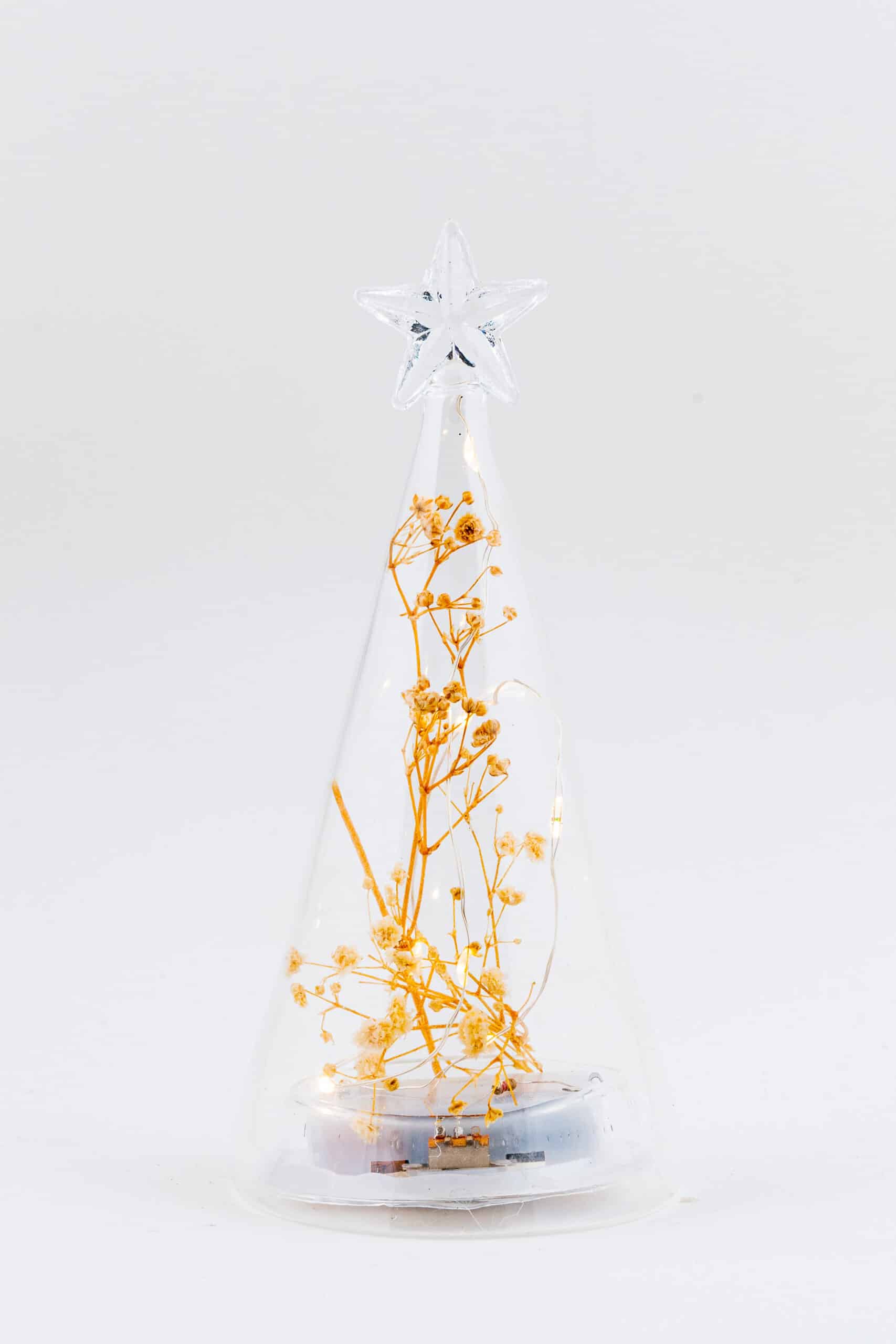 LED Christmas Tree with Flower Branch - Image 3