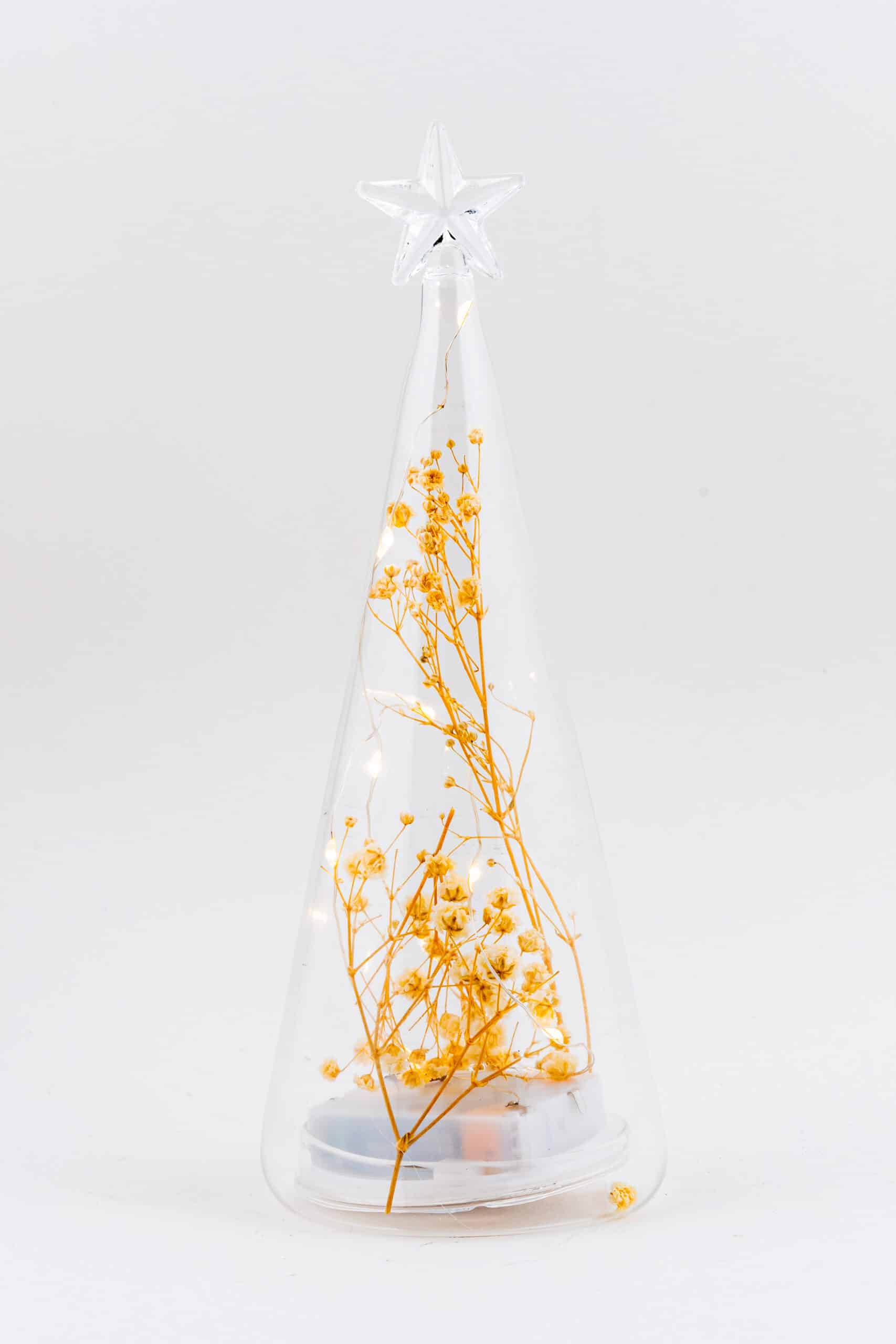 LED Christmas Tree with Flower Branch - Image 5