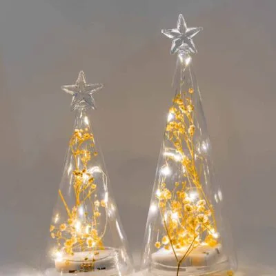 LED Christmas Tree with Flower Branch