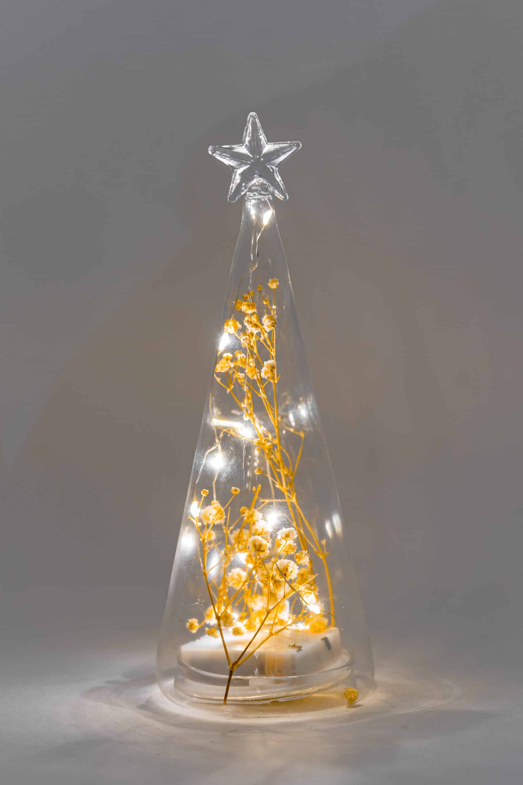 LED Christmas Tree with Flower Branch - Image 4