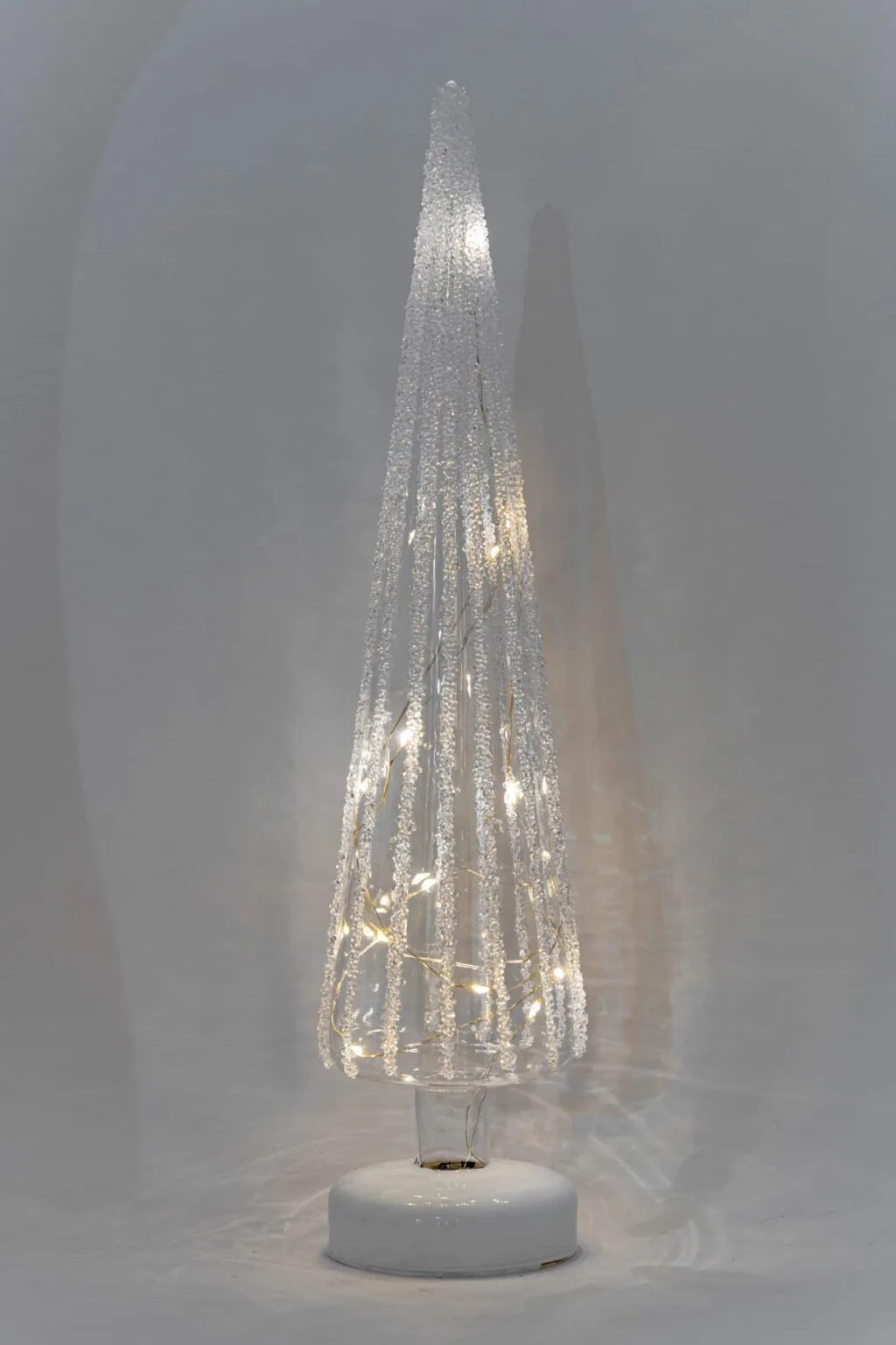 LED Christmas Tree with Vertical White Shards