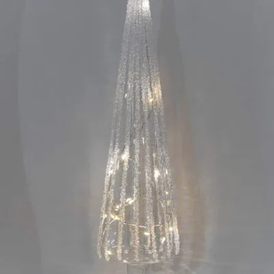 LED Christmas Tree with Vertical White Shards