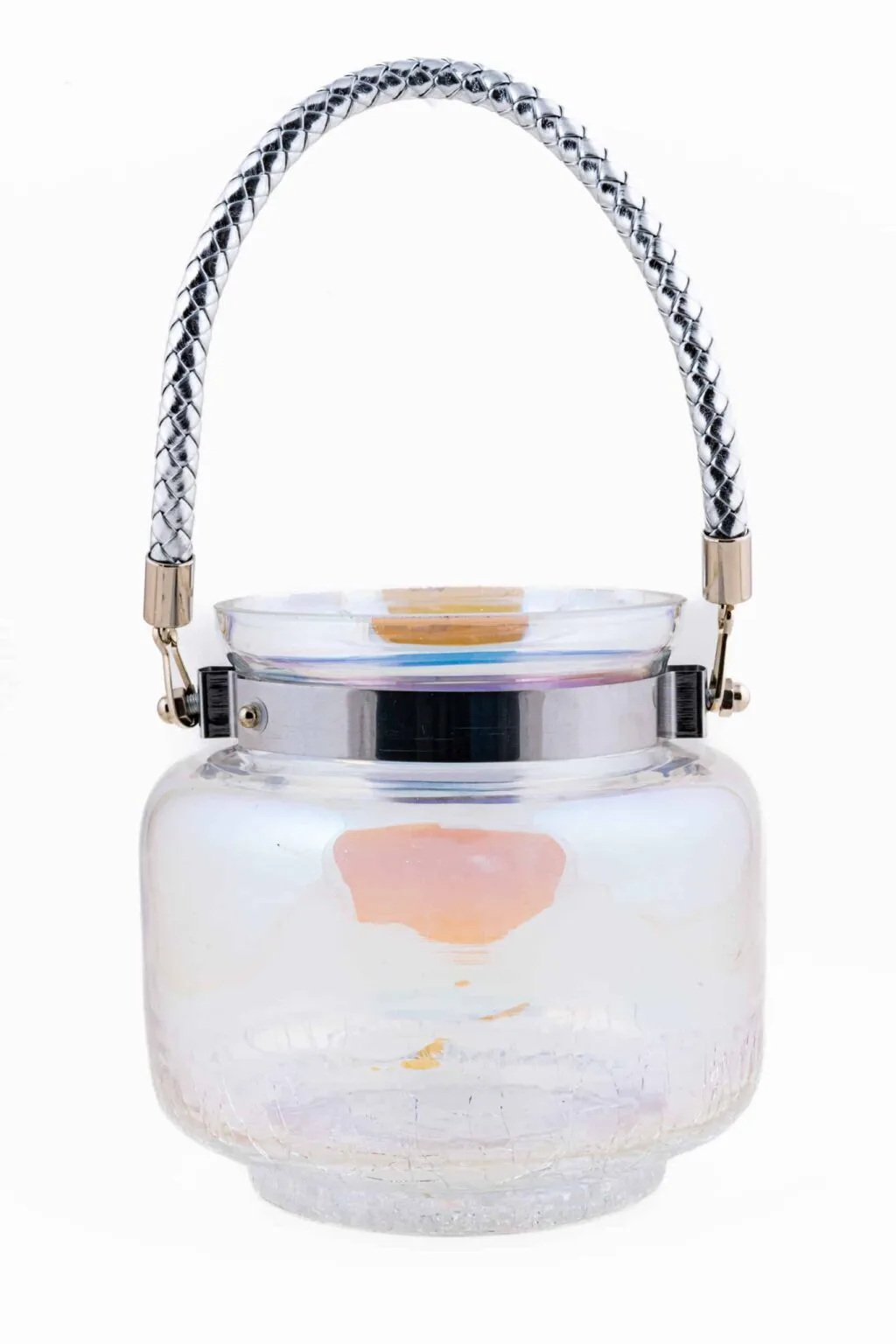 Lantern in Clear Silver