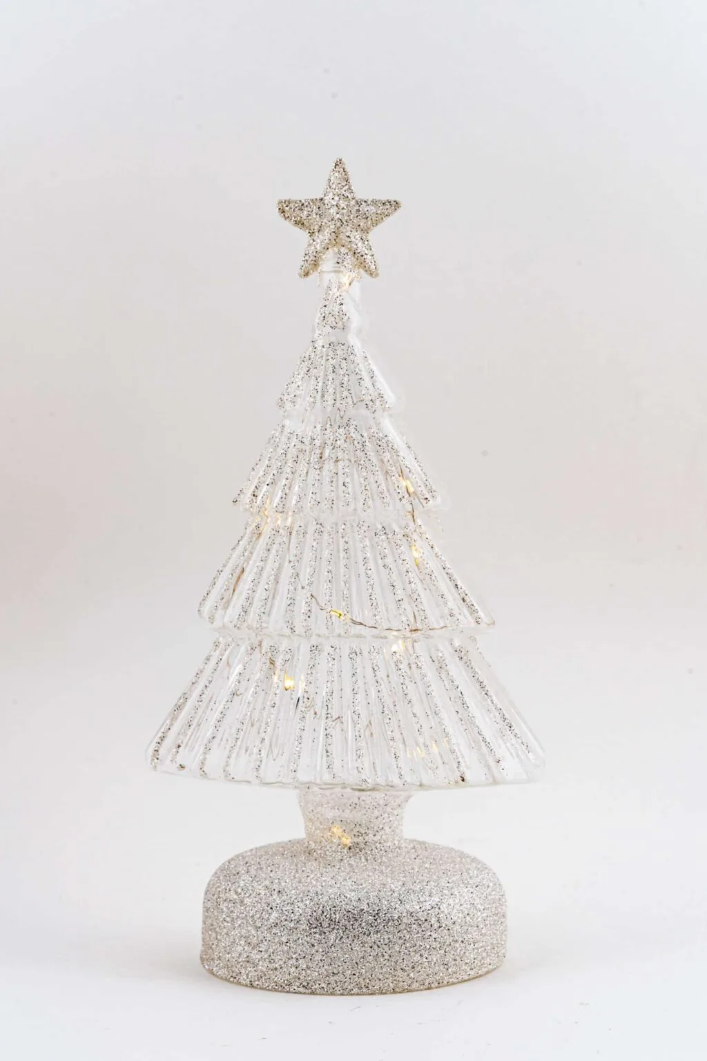 LED Ribbed Christmas Tree in Clear - Image 2
