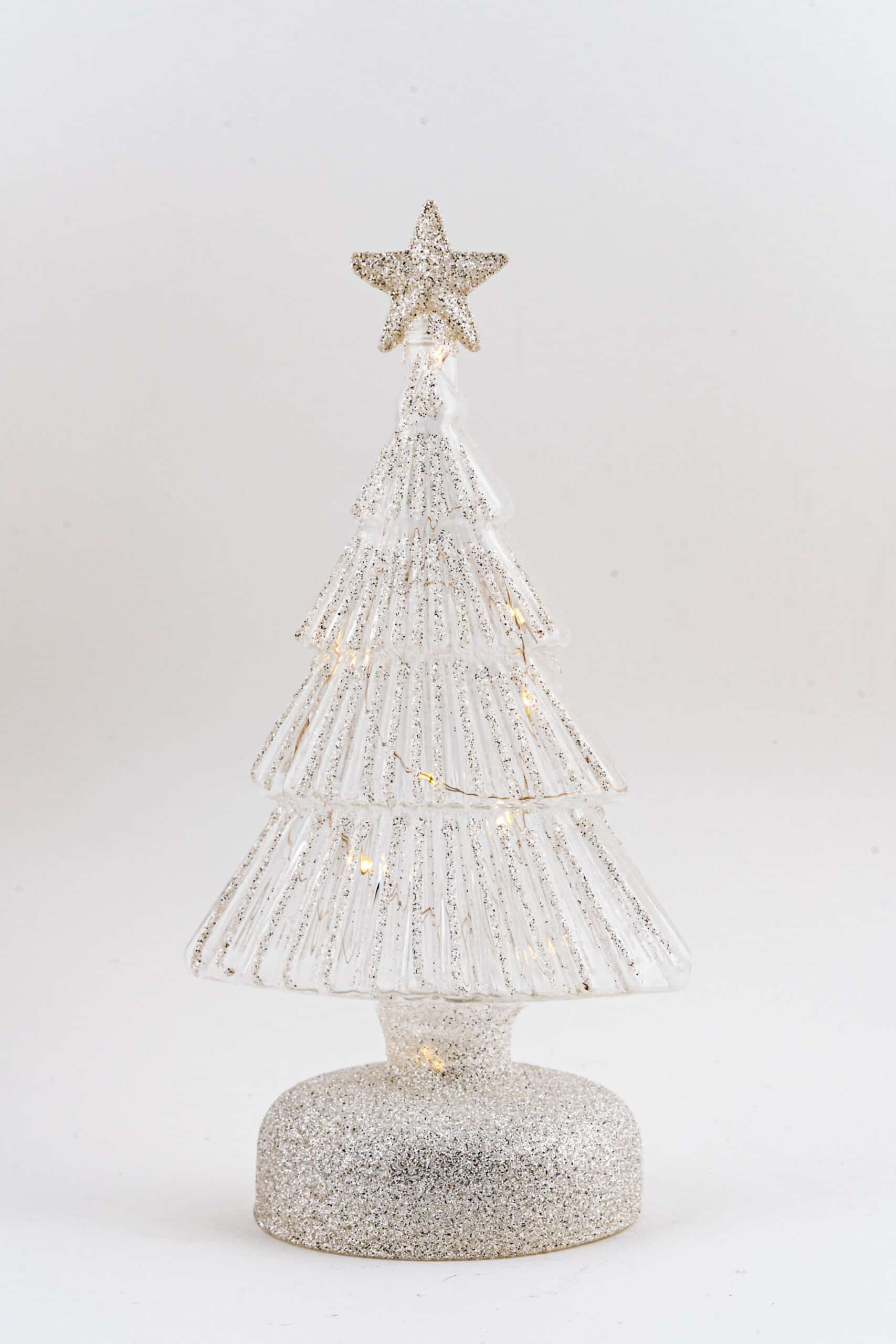 LED Ribbed Christmas Tree in Clear - Image 2