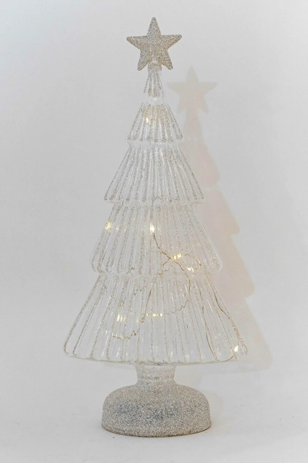 LED Ribbed Christmas Tree in Clear - Image 3