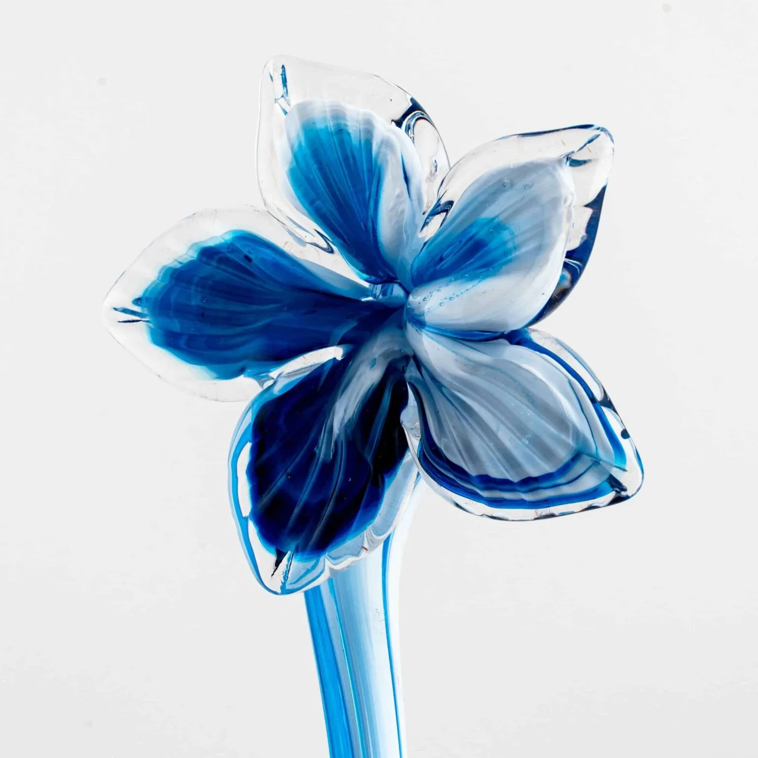 Hand Blown Glass Flowers - Image 7