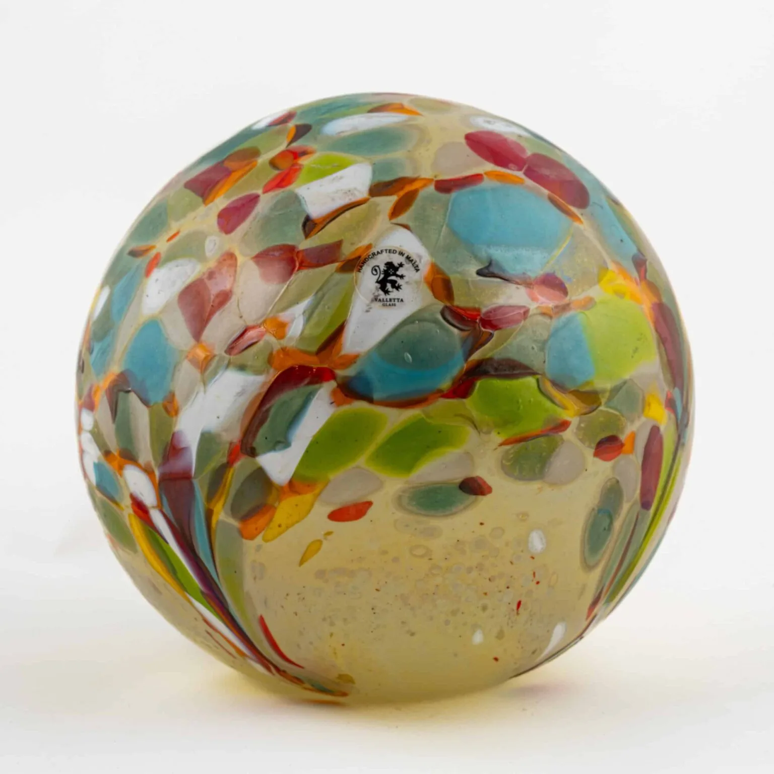 Large Glass Globe Lamp - Image 3