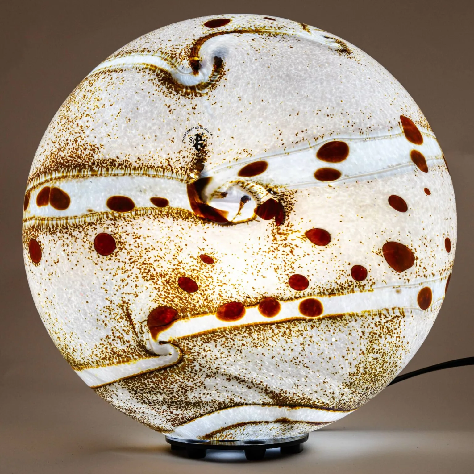 Flat Round Lamp - Image 3
