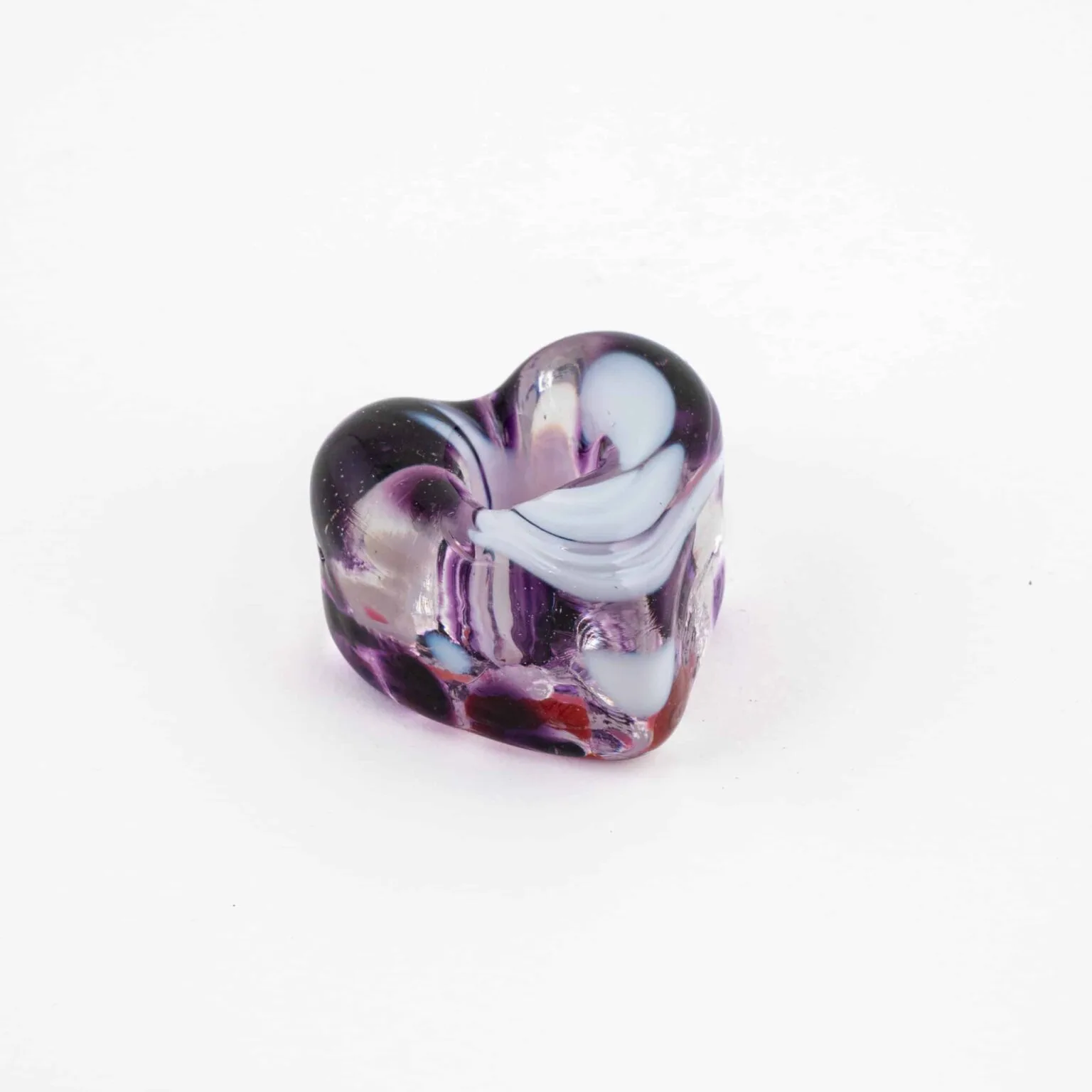 Glass Heart Candle Holder - Image 6