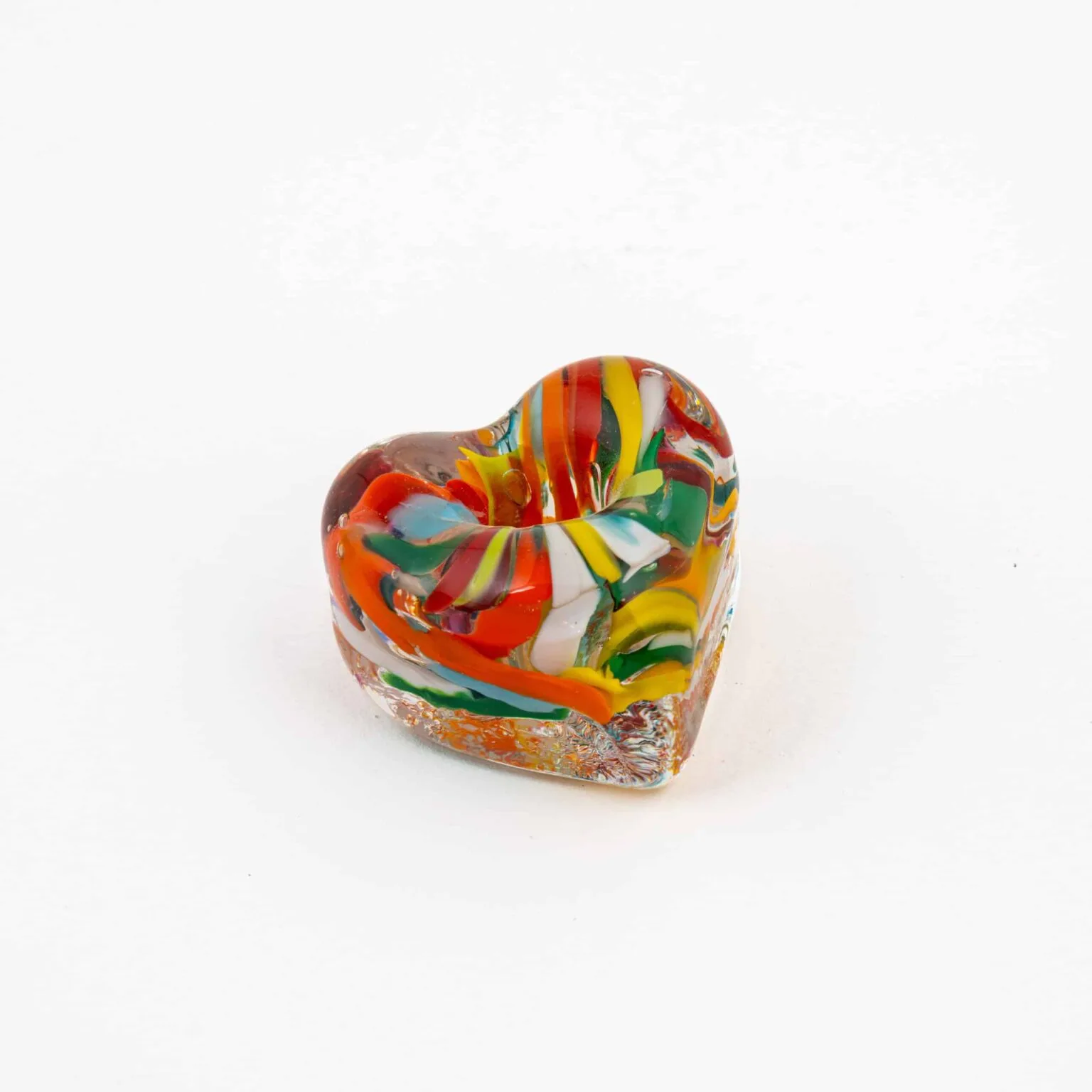 Glass Heart Candle Holder - Image 4