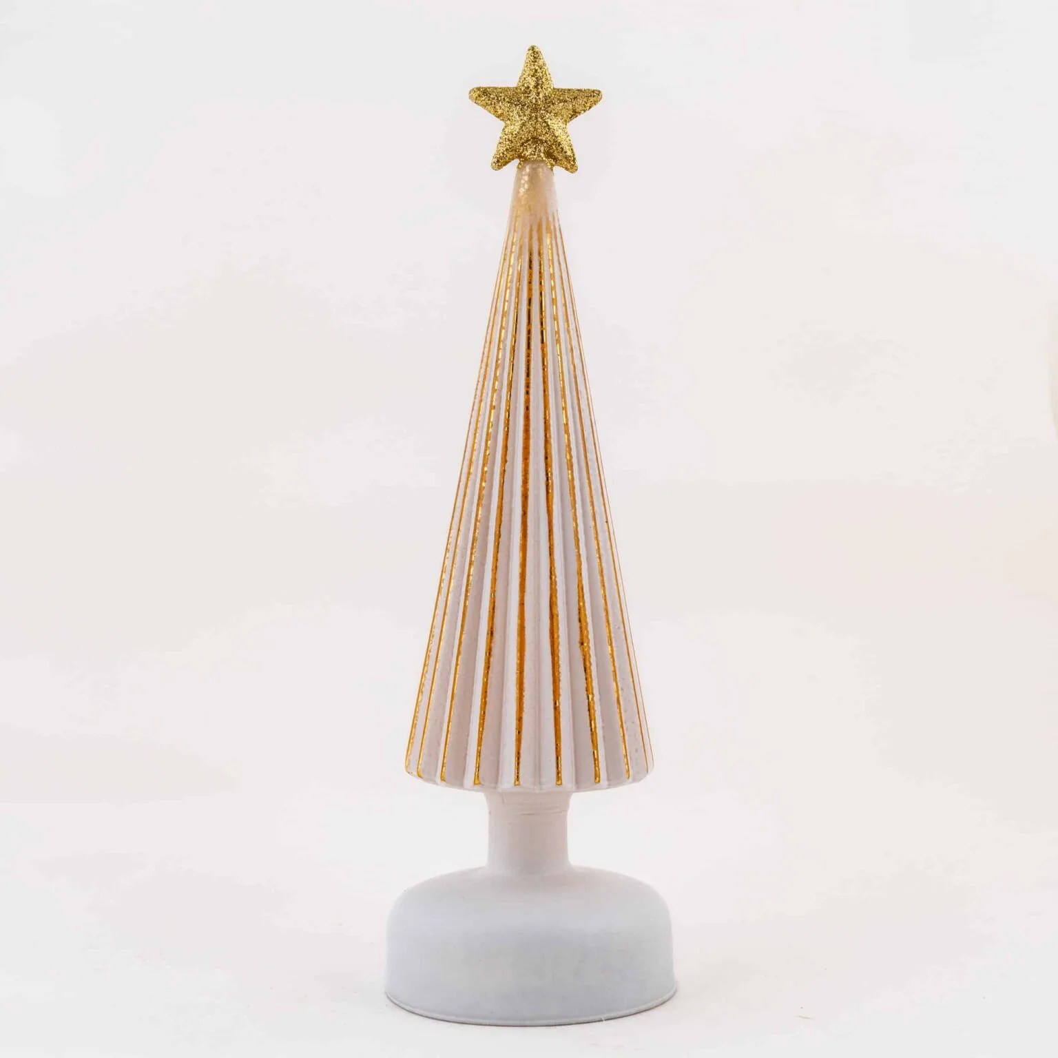LED Gold Star Christmas Tree - Image 4