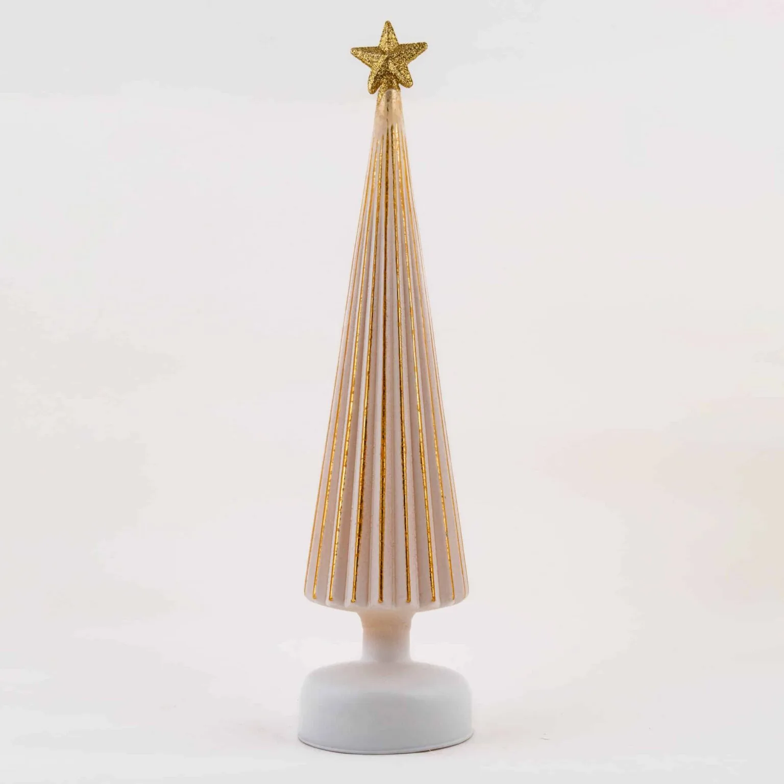 LED Gold Star Christmas Tree - Image 3