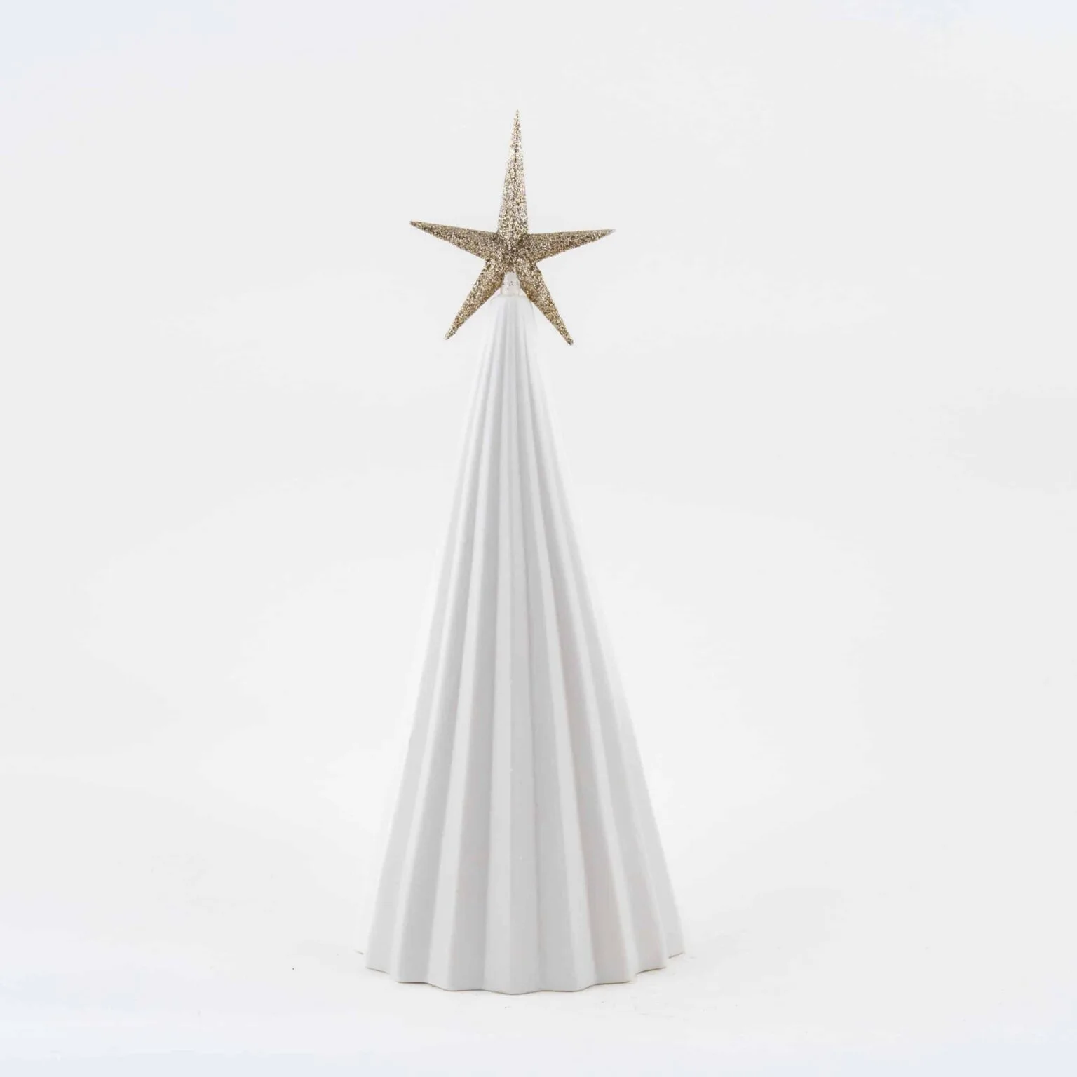 LED Gold Star Ceramic Tree - Image 3