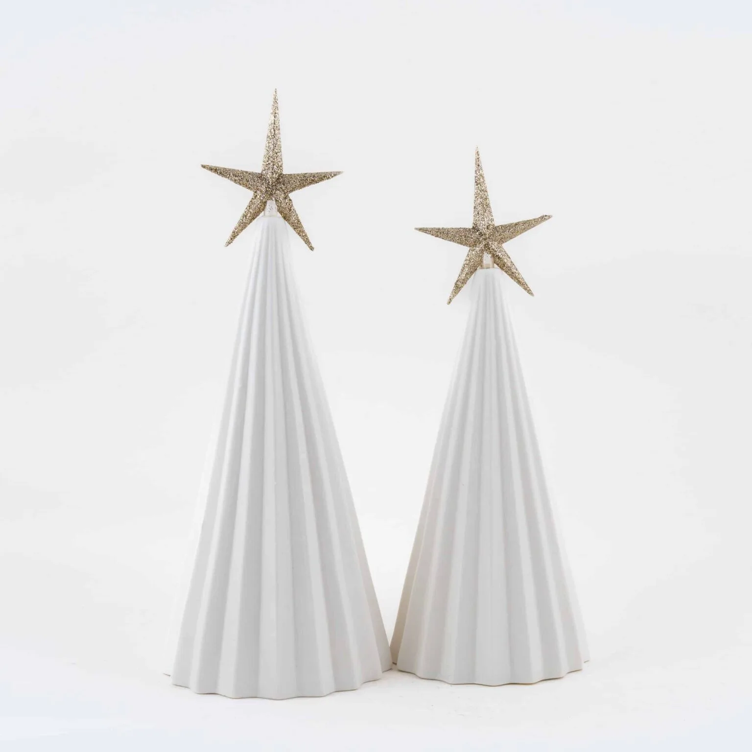 LED Gold Star Ceramic Tree - Image 2