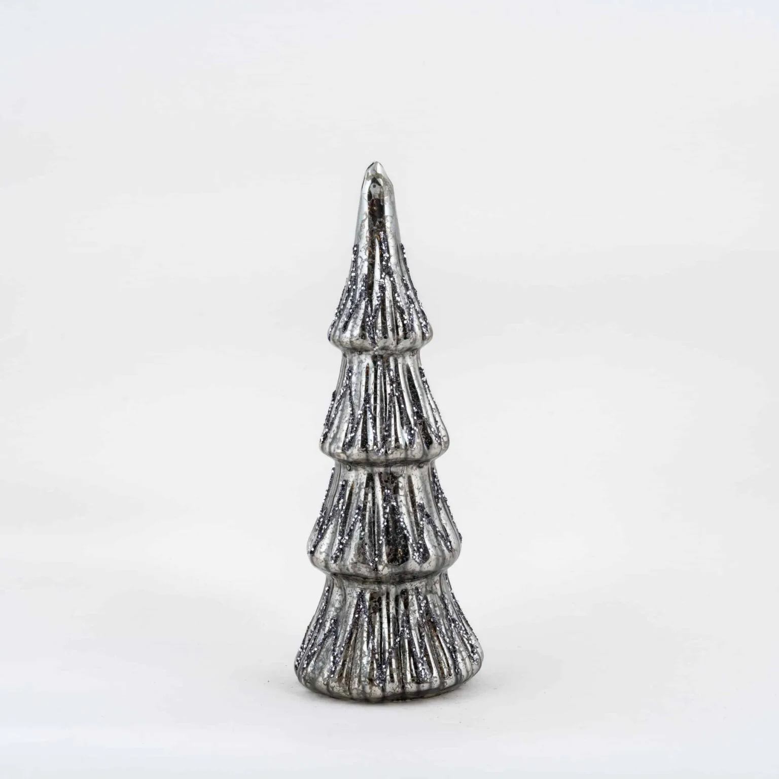 LED Silver Christmas Tree - Image 4