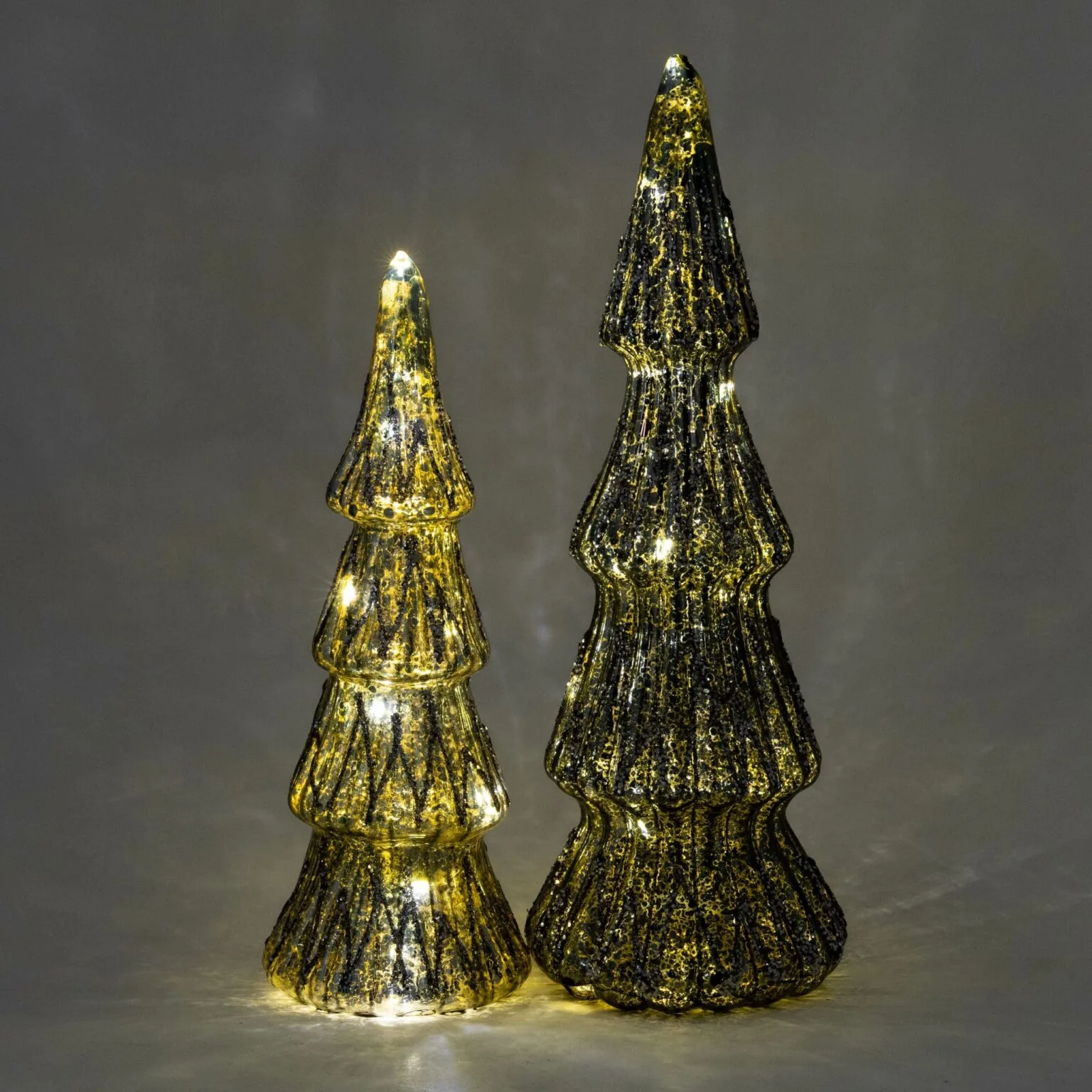 LED Silver Christmas Tree