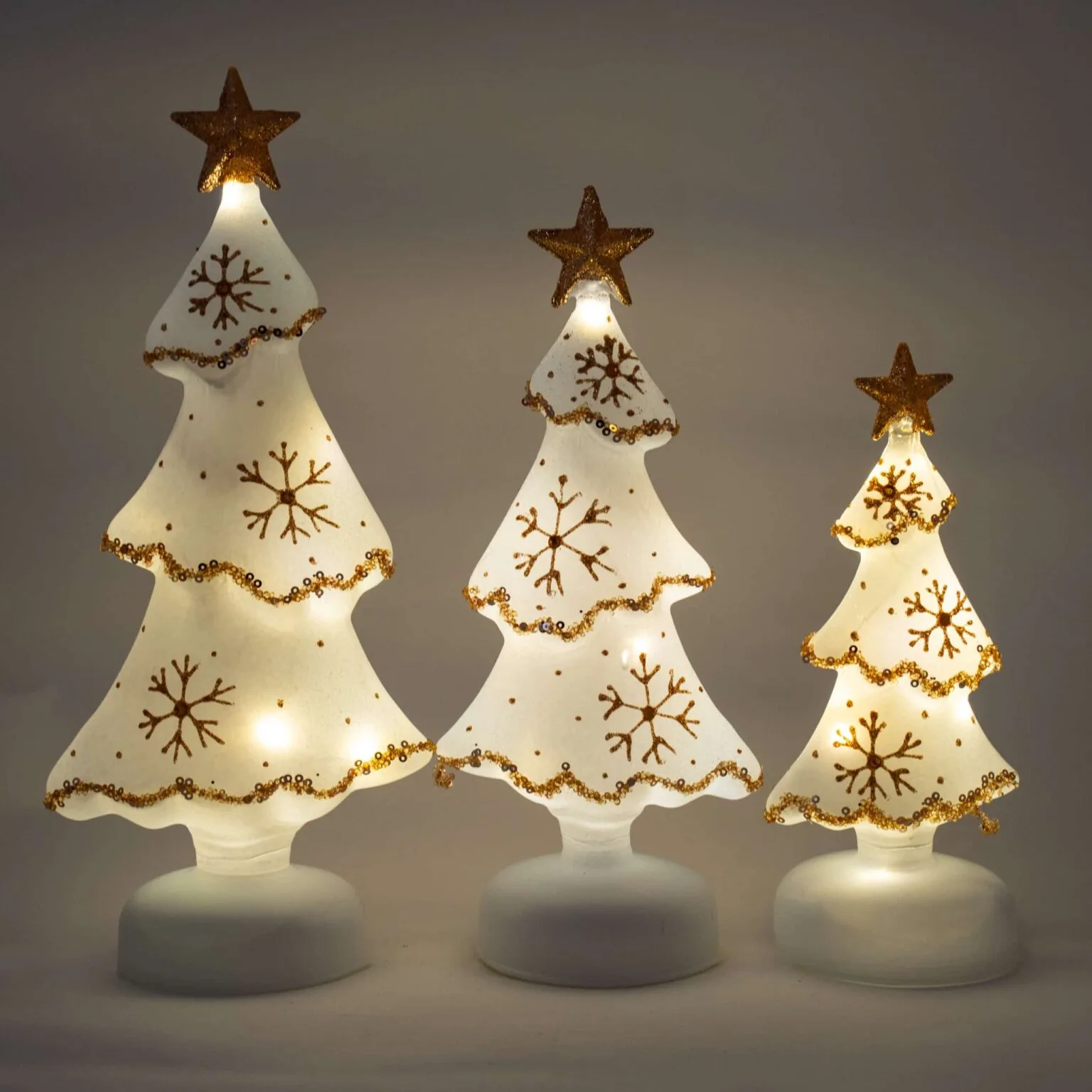 LED Rose Gold White Tree
