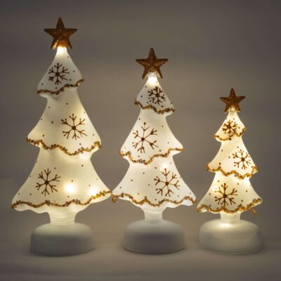 LED Rose Gold White Tree