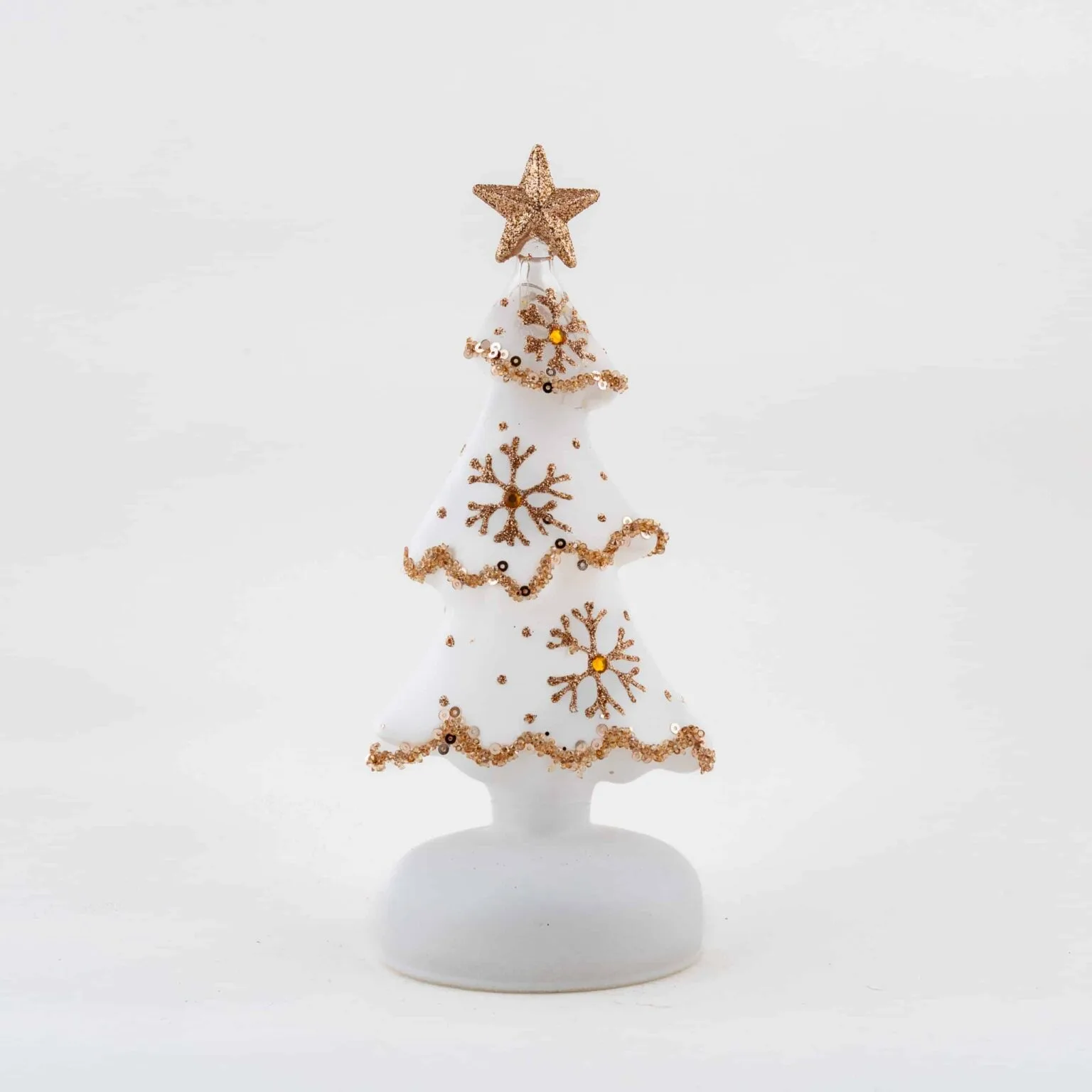 LED Rose Gold White Tree - Image 5