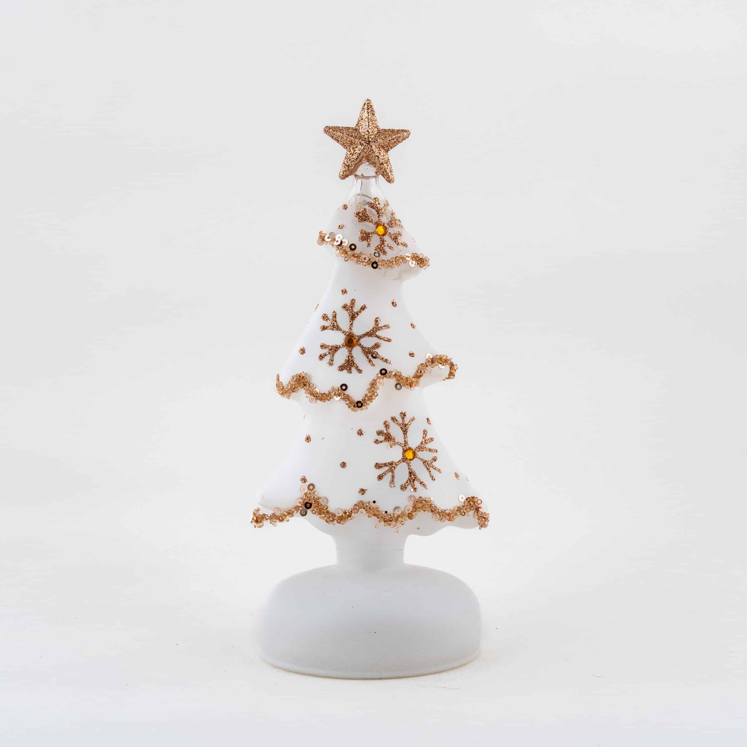 LED Rose Gold White Tree - Image 5