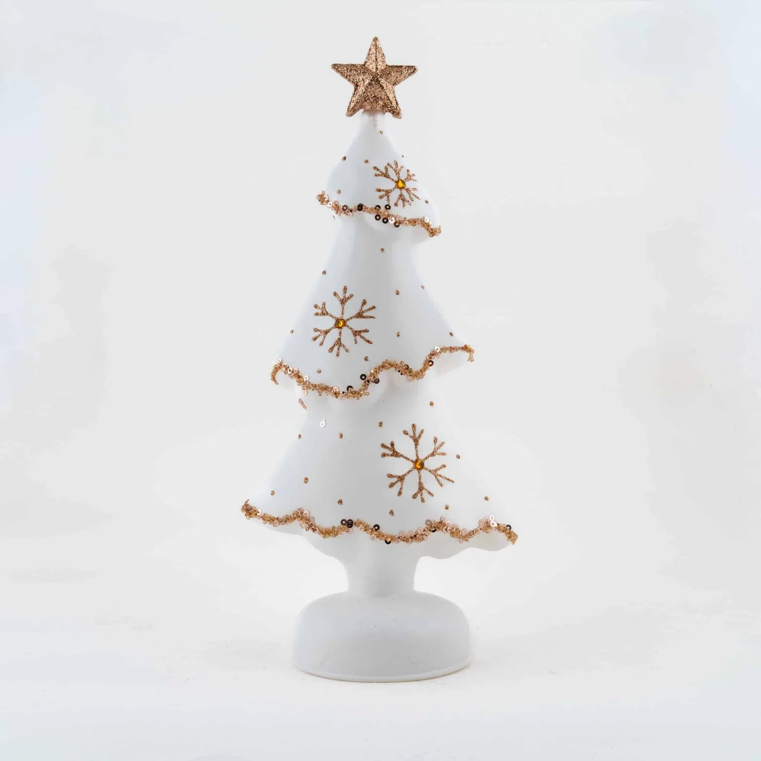 LED Rose Gold White Tree - Image 3
