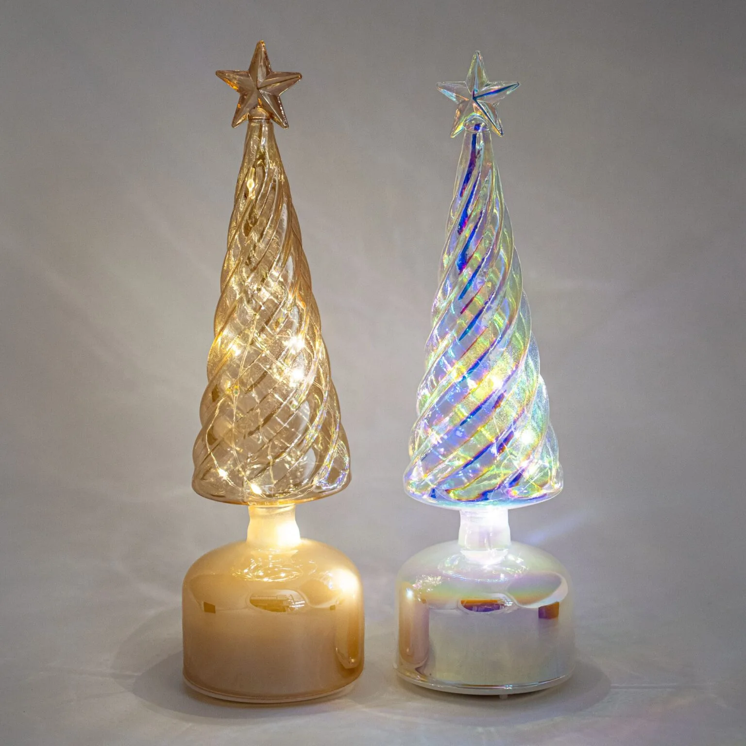 LED Rotating Tree with Star