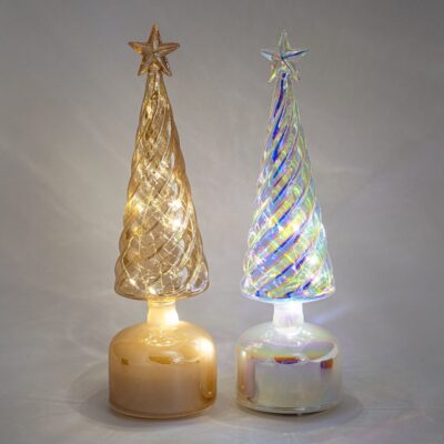 LED Rotating Tree with Star