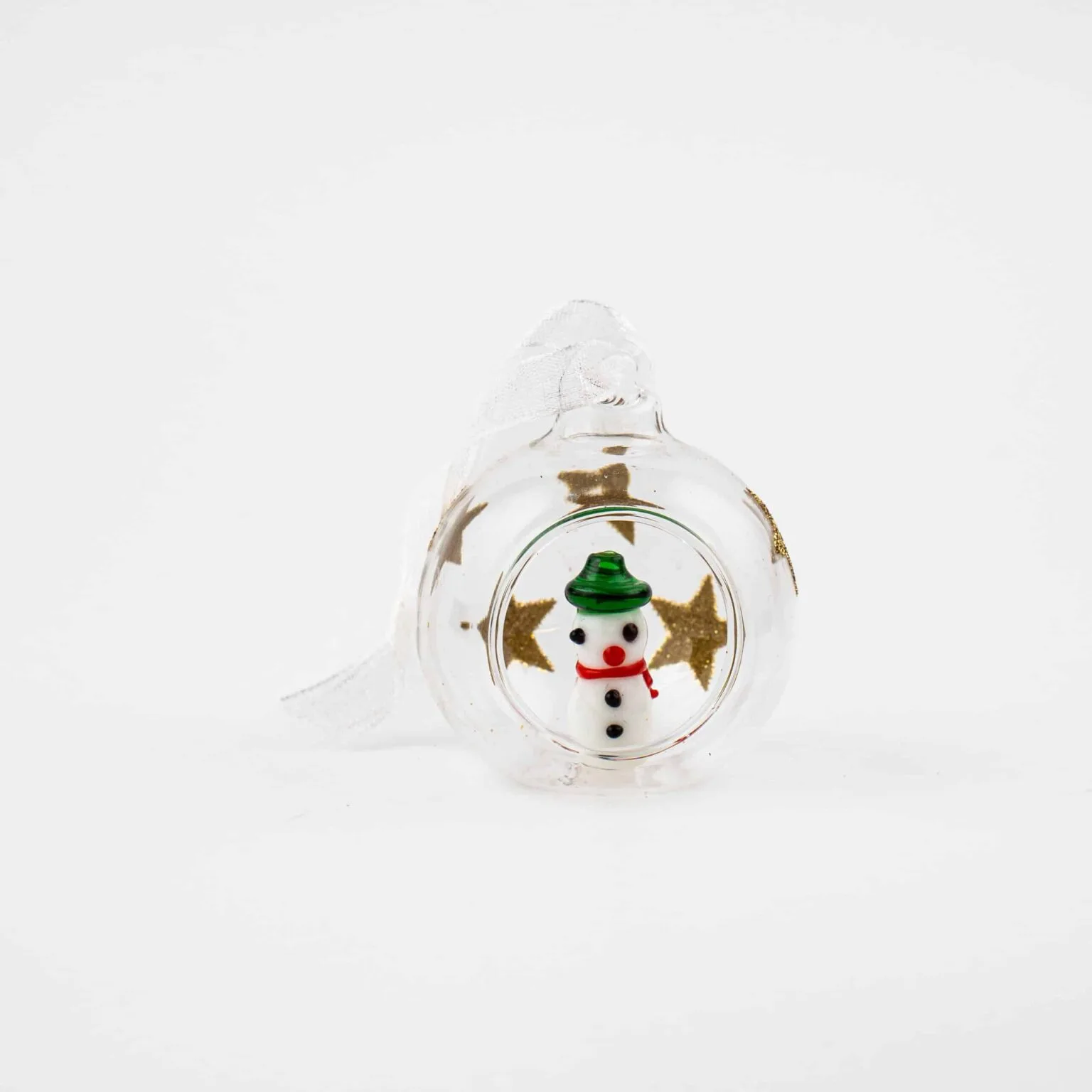 Santa, Snowman or Tree in Miniature Bauble - Image 4