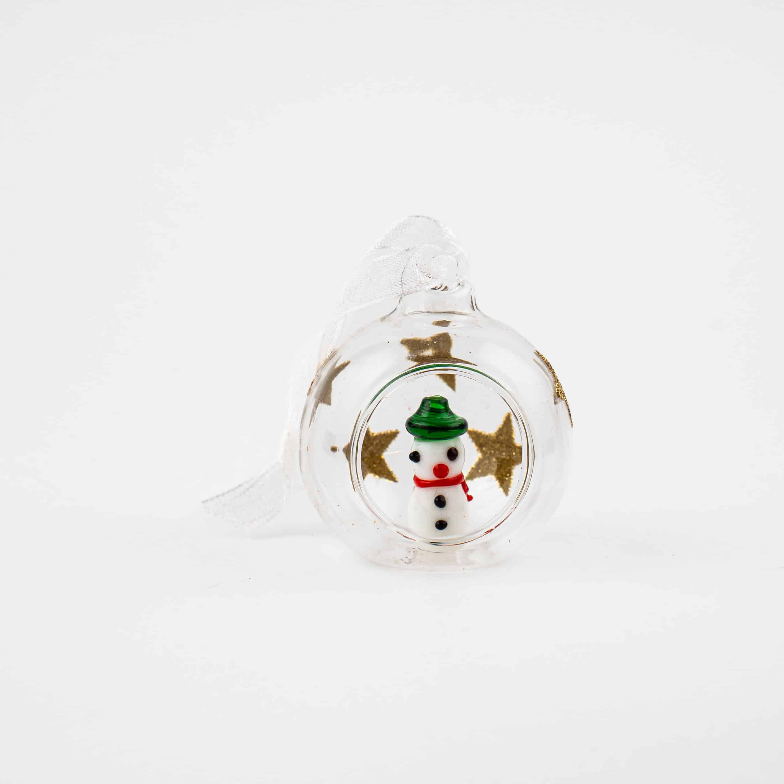 Santa, Snowman or Tree in Miniature Bauble - Image 4