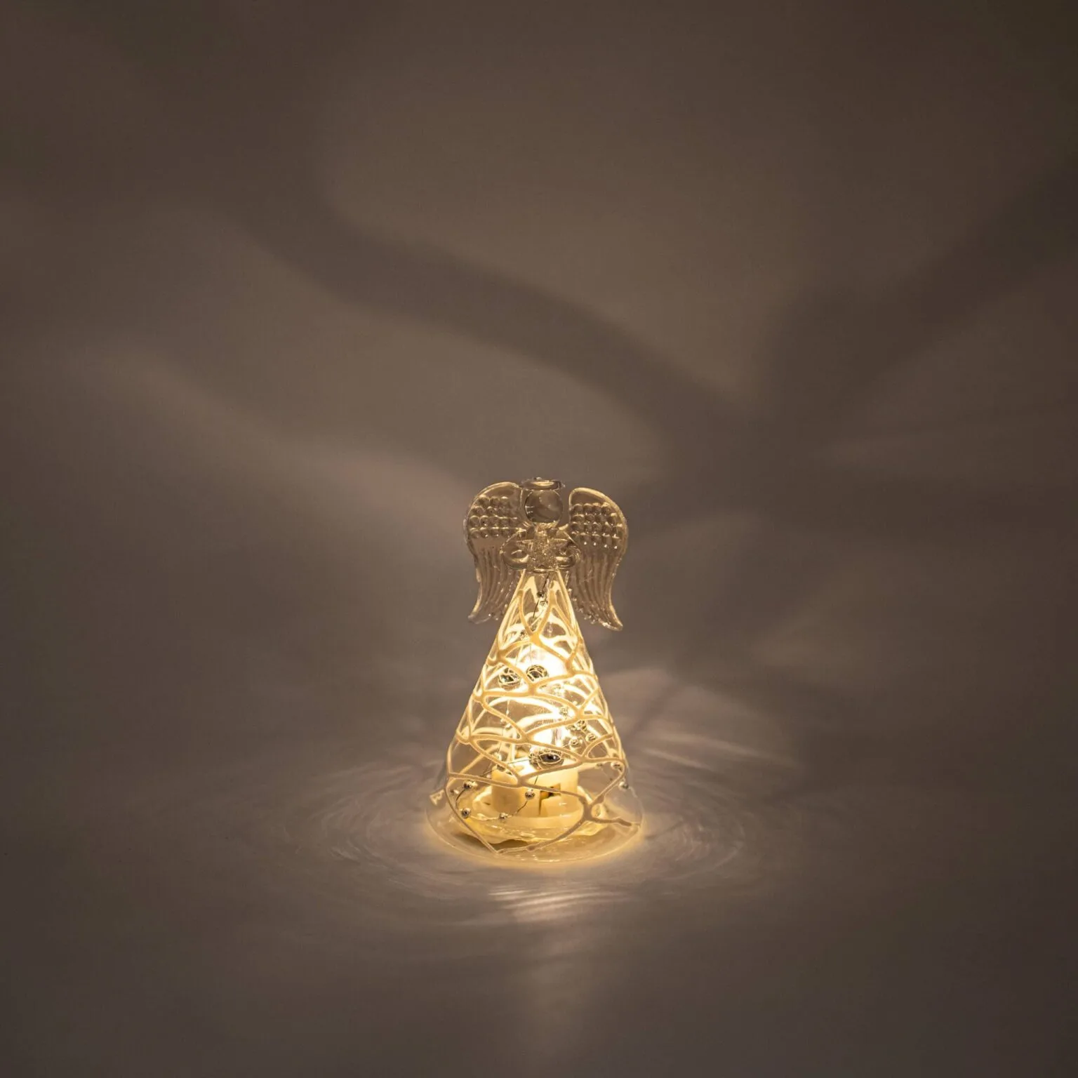 LED Clear Angel with White Stripes - Image 8