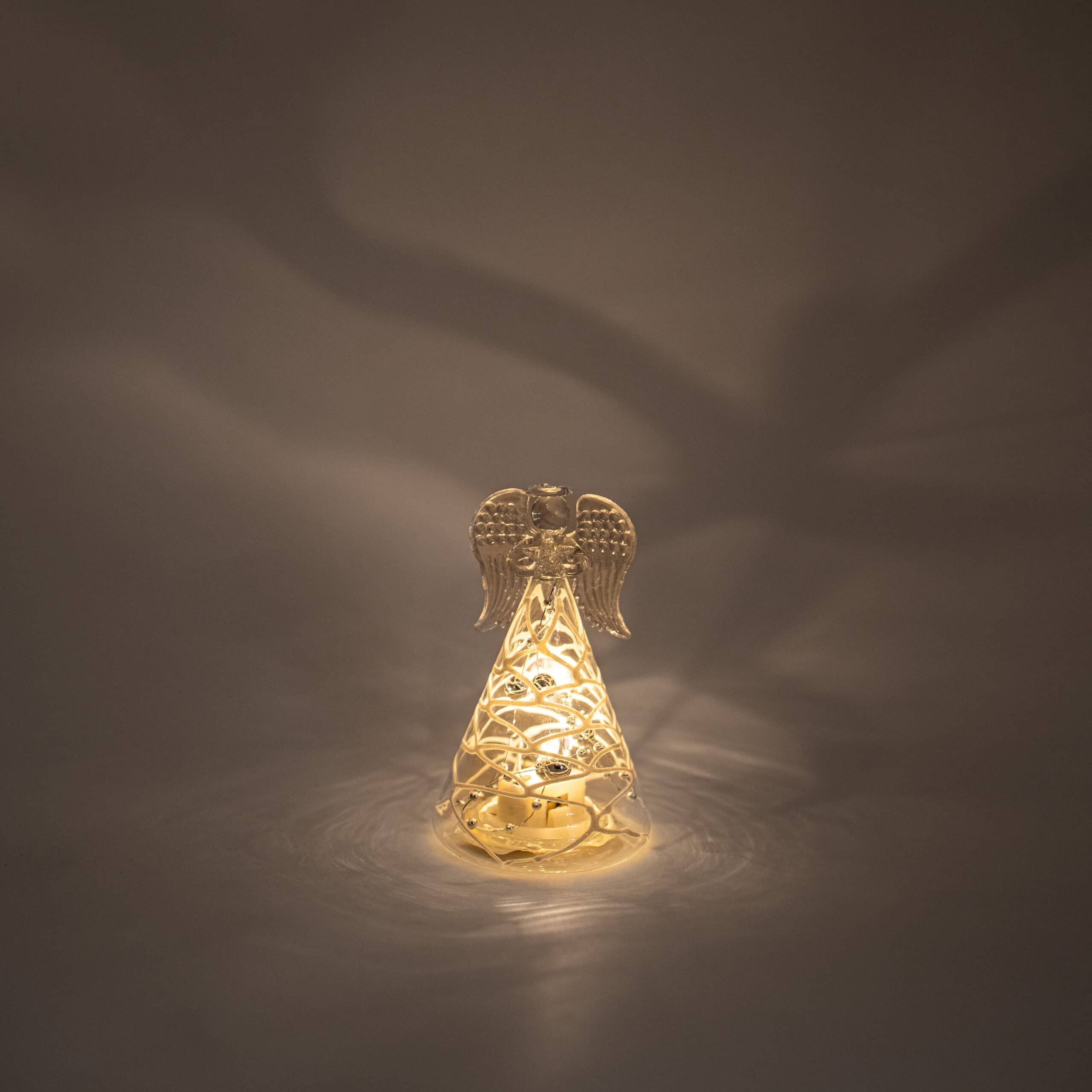 LED Clear Angel with White Stripes - Image 8