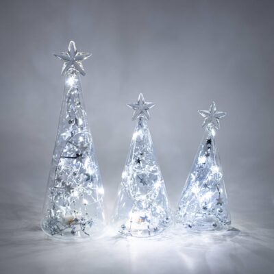Clear LED Christmas Tree