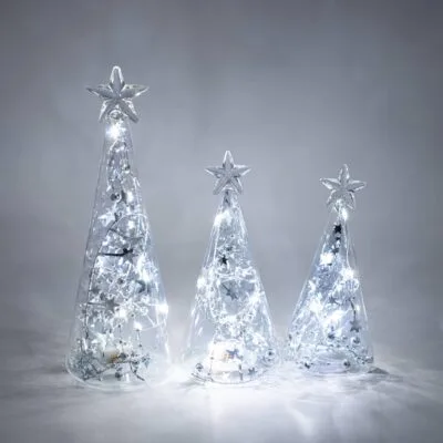 Clear LED Christmas Tree