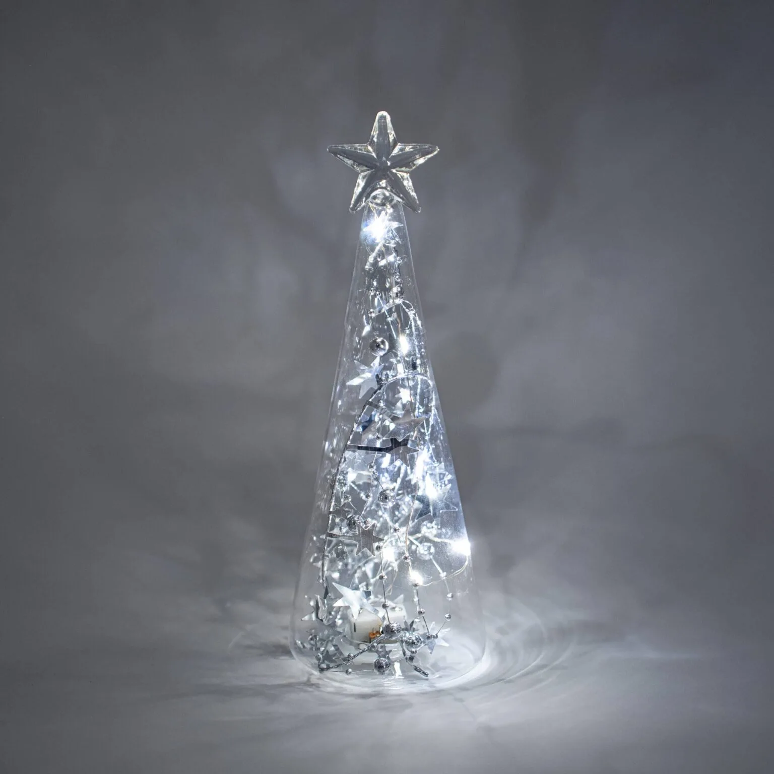 Clear LED Christmas Tree - Image 3