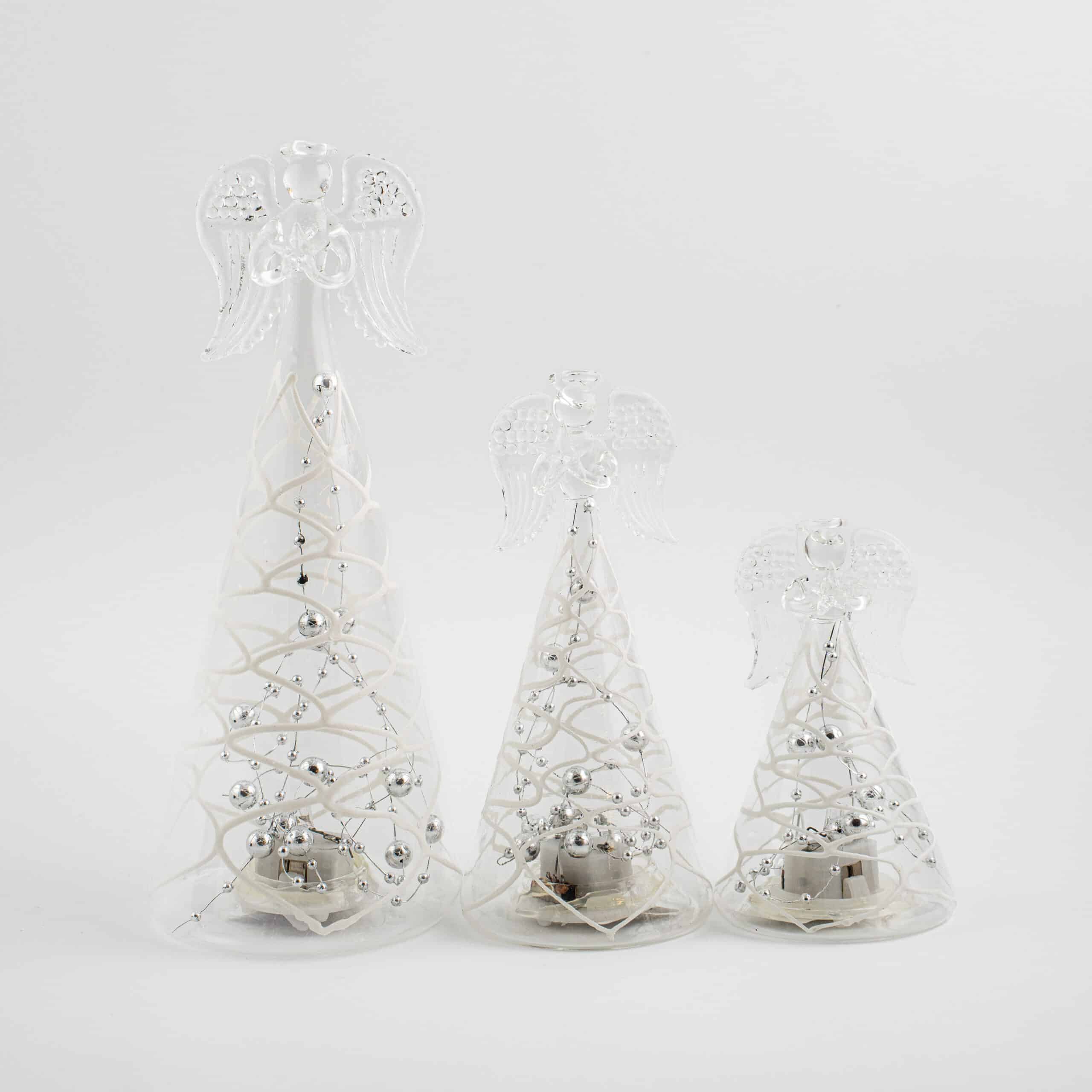 LED Clear Angel with White Stripes - Image 2