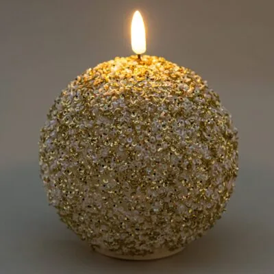 LED CANDLE BALL DIAM.12,5