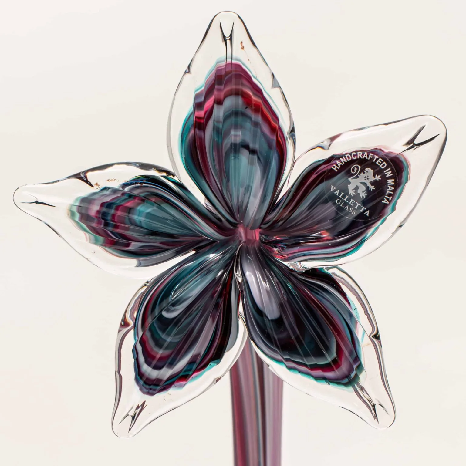 Hand Blown Glass Flowers - Image 4