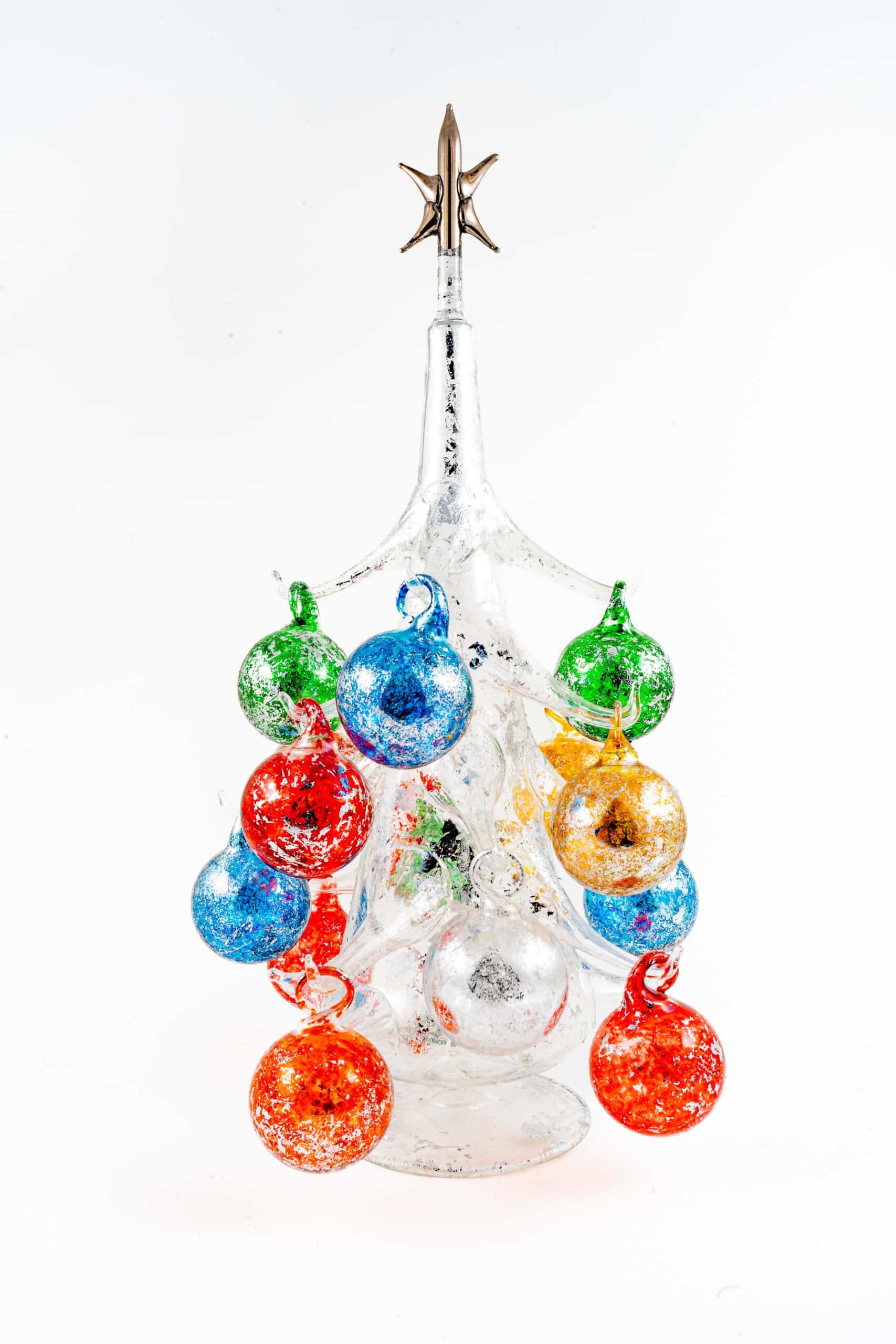 Silver Tree W/ Multicolor Baubles - Image 3