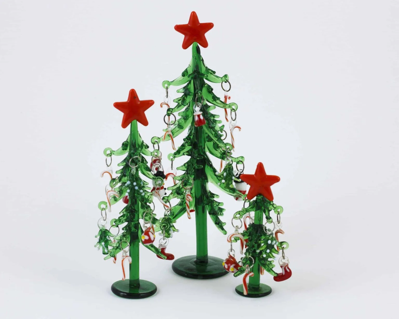 Green Crystal Christmas Tree