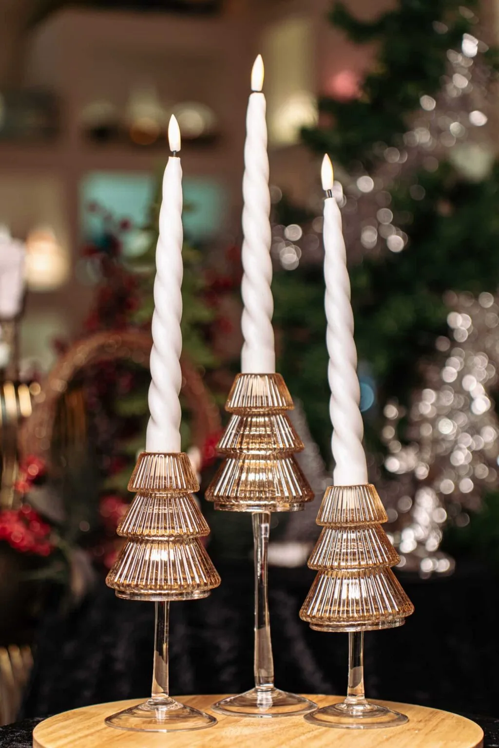 Gold Candle Holder