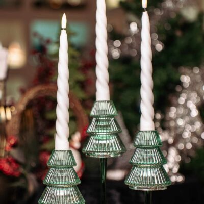 Light Green Candle Holder