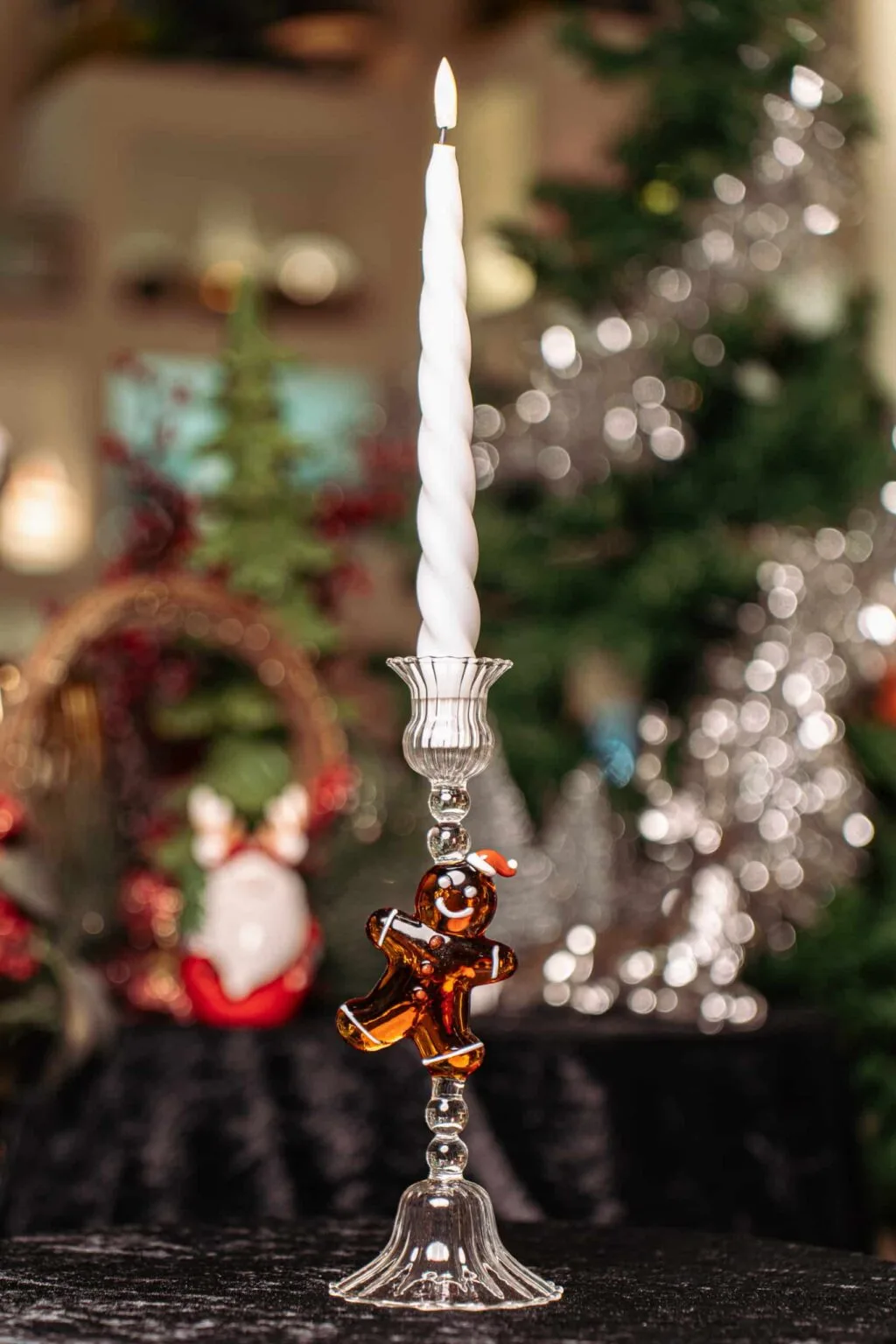 Ginger Breadman Candle Holder