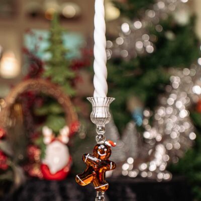 Ginger Breadman Candle Holder