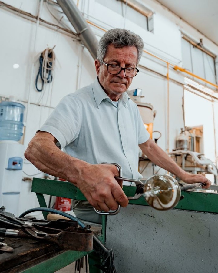Glass Blowing Process