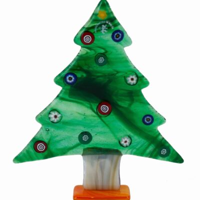 Medium Green Tree W/ Base
